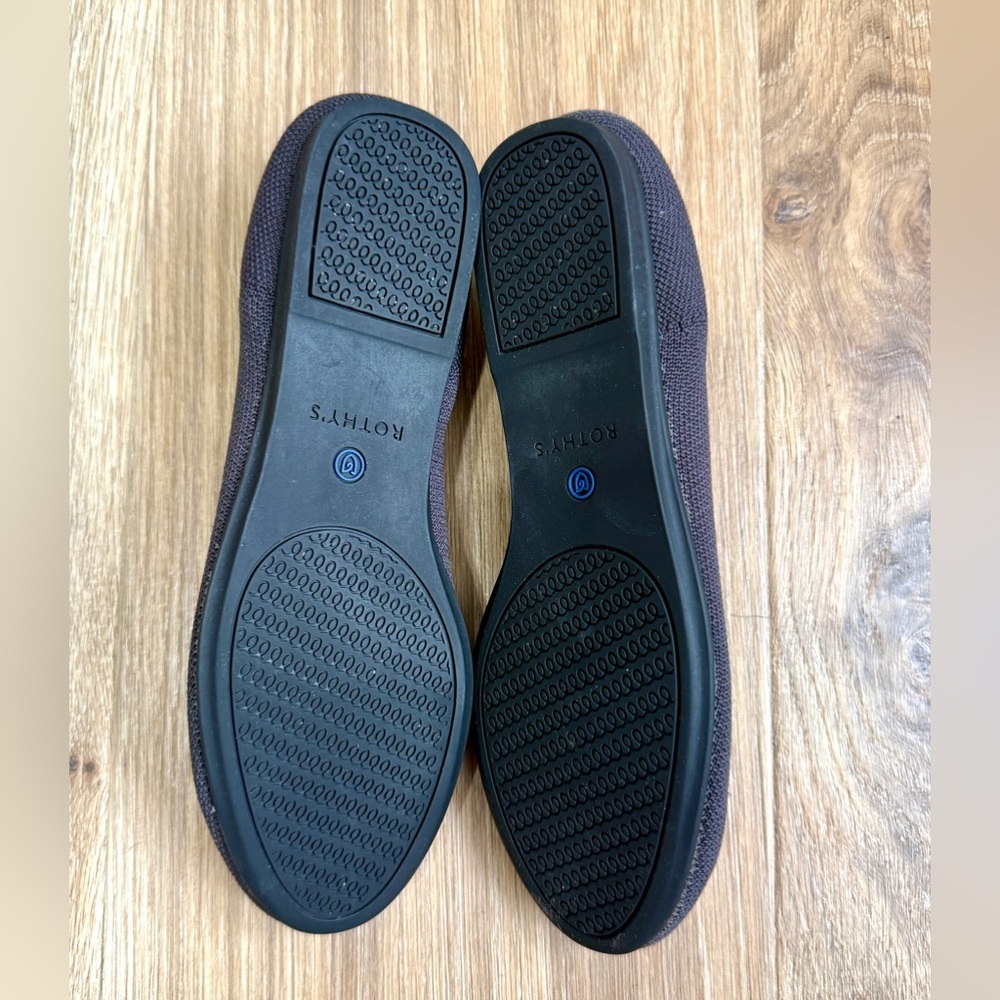 Rothy’s The Flat Size Us 6.5 Fig Python Ballet Fl… - image 2